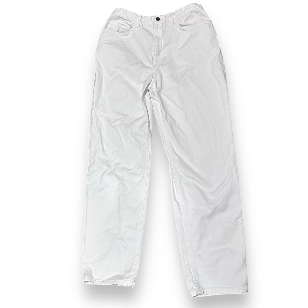 Jones Jeans White Denim Jeans Size 14